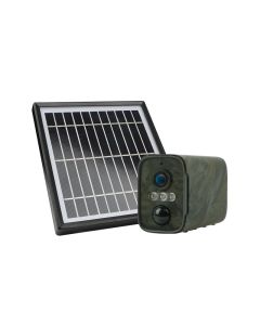 RC100 4G 4MP trail camera hunting Camera IP66 Outdoor with solar charger