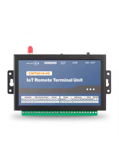 CWT5016 4G SMS control data logger, 4 temperature inputs, 4DI, 4DO, 4AI