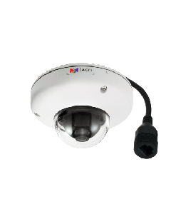 ACTi E922 10MP Outdoor Mini Dome with Basic WDR, Fixed lens PoE IP mini dome camera, 10mp ip mini dome camera