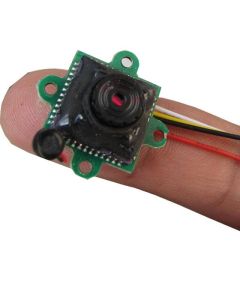 0.008Lux 520TVL with audio Mini CCTV Camera with installation holes